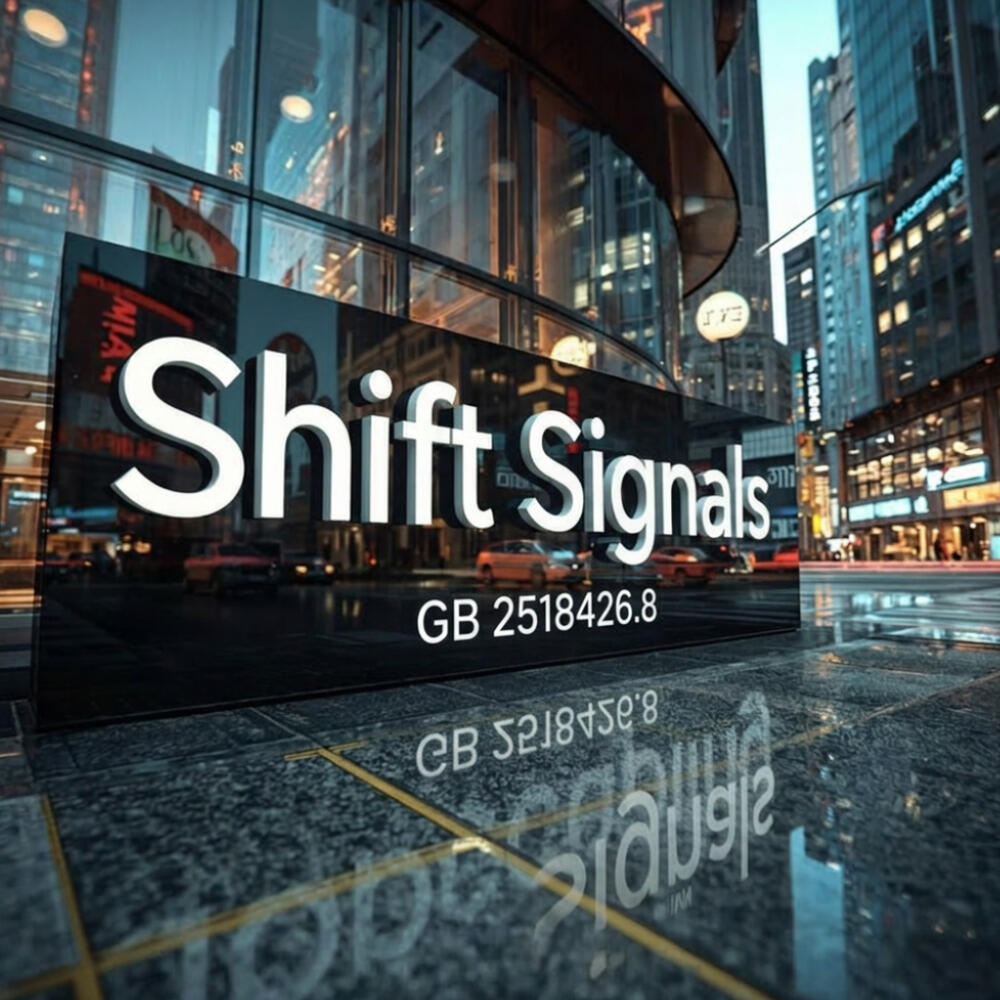 Shift Signals is the working title for SSA Schema Shift Analytics is currently patent pending GB 2518426.8
